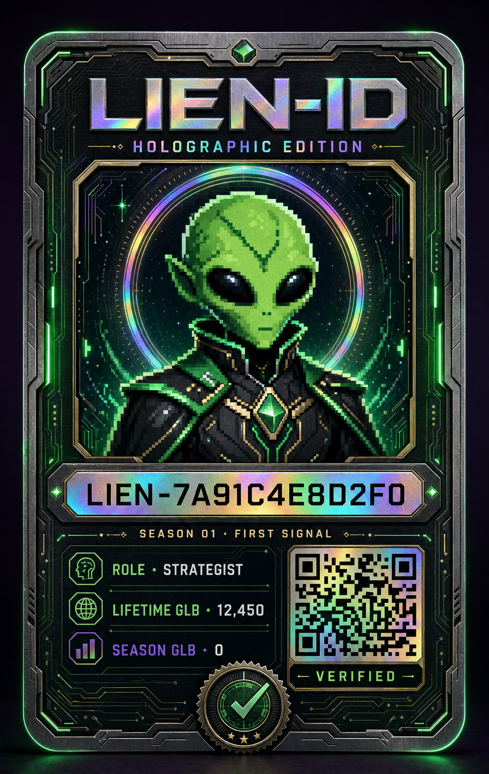 Example Signal LIEN ID layout